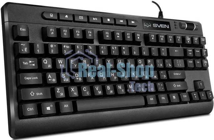 Клавиатура SVEN KB-G8200 проводная, USB Type-A, чёрный