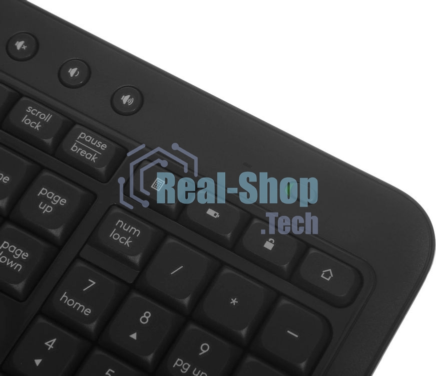 Комплект клавиатура+мышь Logitech MK540 Advanced беспроводной, USB, 1000 DPI, чёрный