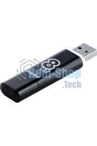 Флешка USB Smartbuy Glossy series black (SB8GbGS-K), 8Gb, USB 2.0, R/W 25/15, черный