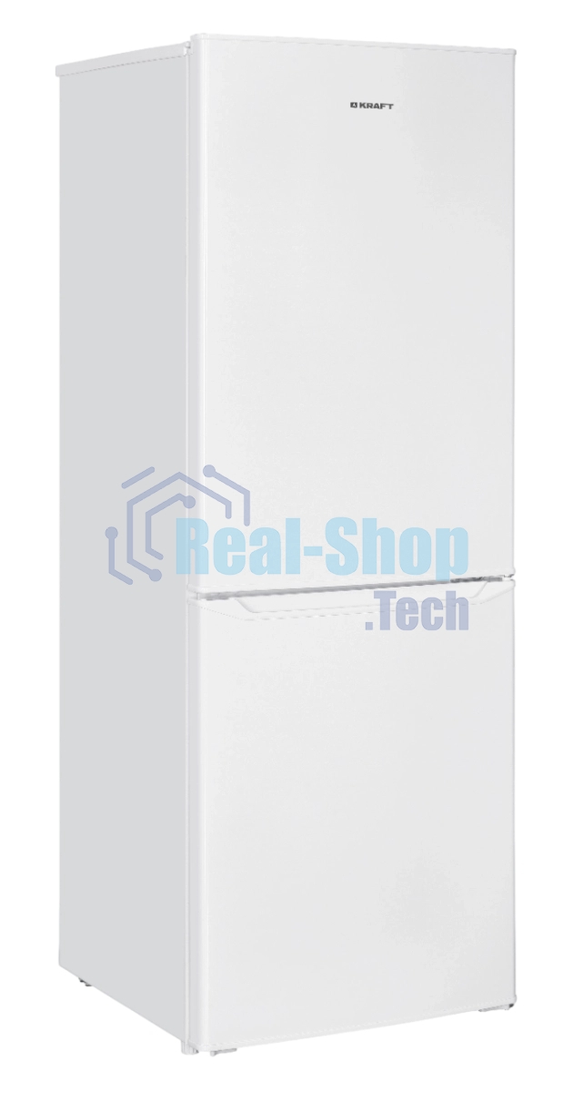 Холодильник Kraft KF-DC230W белый двухкамерный 153/72 морозилка снизу