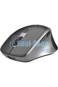 Мышь беспроводная Oklick 516MW черный/серебристый, 1600 dpi, радиоканал, Bluetooth, USB, кнопки - 6