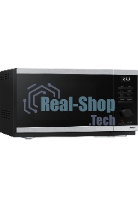 Микроволновая печь Samsung MG23DG4524ATBW нержавеющая сталь/черный 23л. 800Вт переключатели - поворотный механизм
