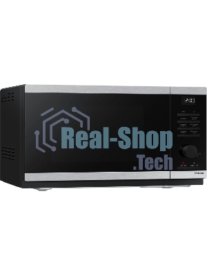 Микроволновая печь Samsung MG23DG4524ATBW нержавеющая сталь/черный 23 л, 800 Вт, переключатели - поворотный механизм