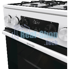 Плита комбинированная Gorenje GK5C60WJ белый, конфорок 4 газовых, духовка 62 л, 50 см x 85 см x 59.4 см