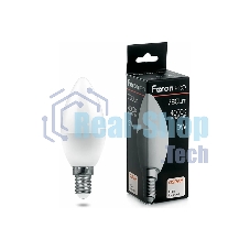 Лампа светодиодная Feron PRO LB-1309 (38060) 9 вт Е14 белый матовая свеча