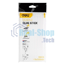 Стержни клеевые Deli DL5043 11х200мм 10 шт. белый