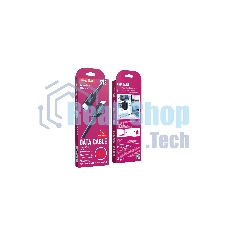 Кабель Smartbuy (iK-3112-S73b) S73 Type-C черный, 6А, 60 вт, 1 м
