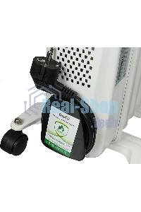 Обогреватель масляный Ballu Classic BOH/CL-05WRN (5 секций), белый, 1000 Вт, 15 м2, термостат