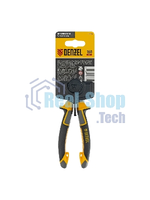 Кабелерез Denzel 160 мм, трехкомпонентные рукоятки