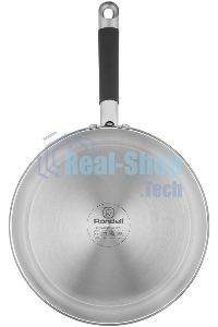 Сковорода Rondell Prime RDS-1676, 24 см, без крышки, стальной