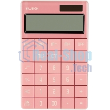 Калькулятор настольный Deli Nusign ENS041pink розовый 12-разр.