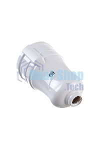 Розетка прямая разборная с заземл. РПп10-01-Ст 16А белый ИЭК ERP10-16-01-K01