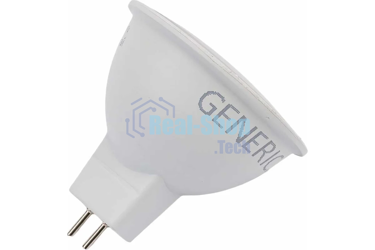 Лампа светодиодная GENERICA LL-MR16-10-230-40-GU5-G MR16 10 Вт софит 4000К GU5.3 230В