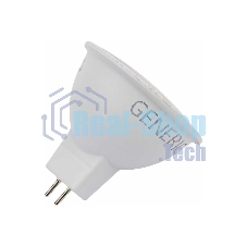 Лампа светодиодная GENERICA LL-MR16-10-230-40-GU5-G MR16 10 Вт софит 4000К GU5.3 230В