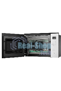 Микроволновая печь встраиваемая Kuppersberg HMW 651 W, объем 25 л, мощность 900 Вт, 5 уровней мощности, гриль, 8 автоматических программ, размораживание, сенсорное управление, белый