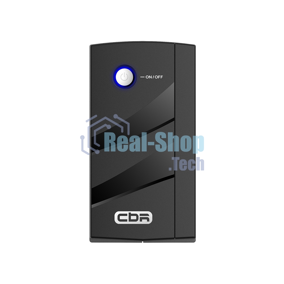 Источник бесперебойного питания CBR ELN-675T-2F-LD Line Interactive 675VA/360W 5Ah12V 2 x Shuko
