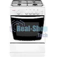 Плита газовая Gefest ПГ 1200 С6 белый, конфорок 4 шт, духовка 63 л, 60 см x 85 см x 60 см