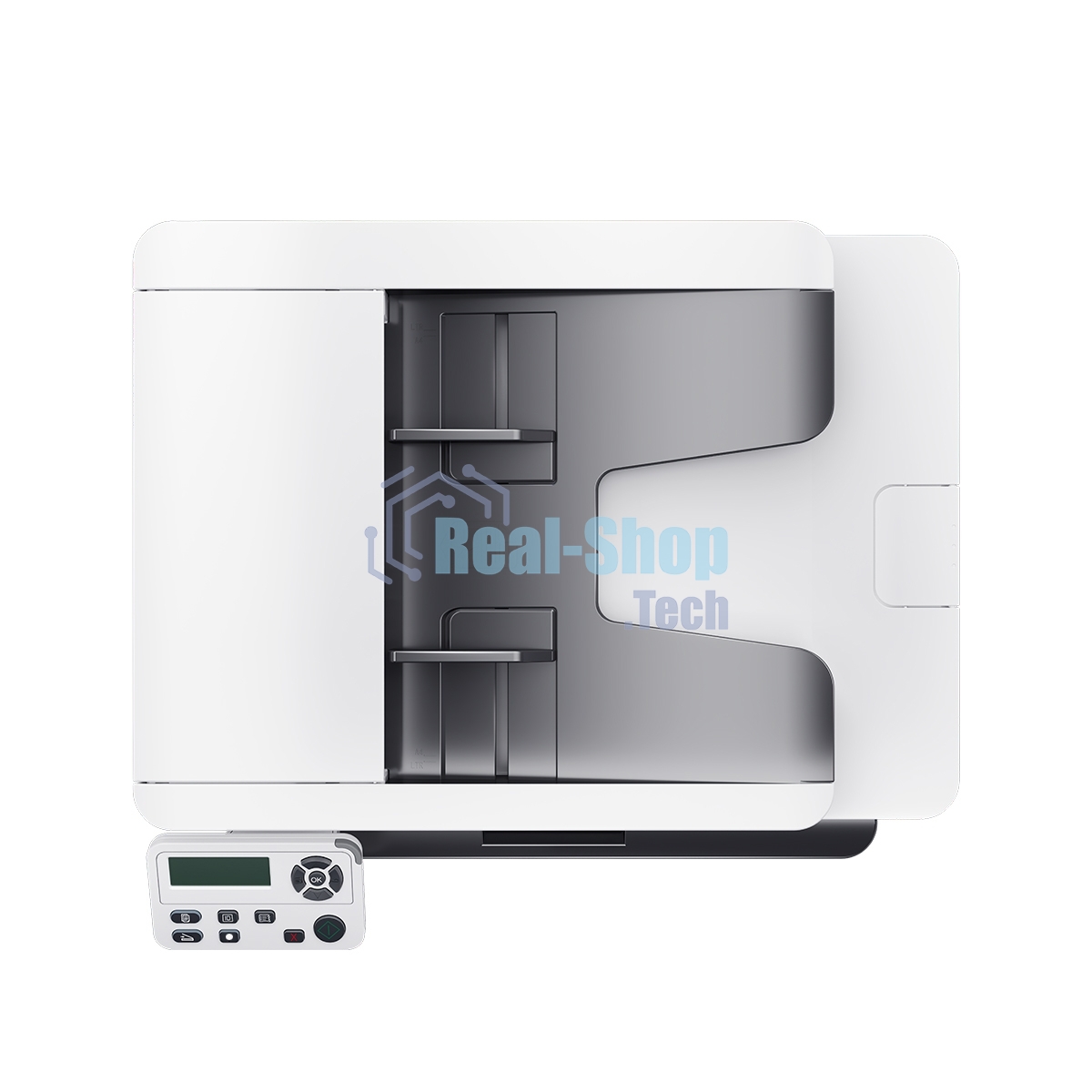 МФУ лазерное Pantum M7108DN, P/C/S, Mono laser, A4, 33 ppm, 1200x1200 dpi, 256 MB RAM, PCL/PS, Duplex, ADF50, paper tray 250 pages, USB, LAN, start. cartridge 6000 pages