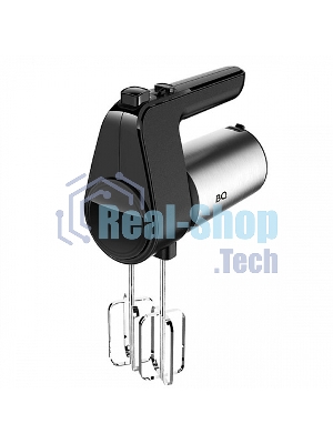 Миксер BQ MX323 Steel-black, Мощность 500 Вт, 6 скоростных режимов, Режим ТУРБО