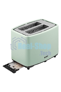 Тостер BBK TR85 серо-зеленый