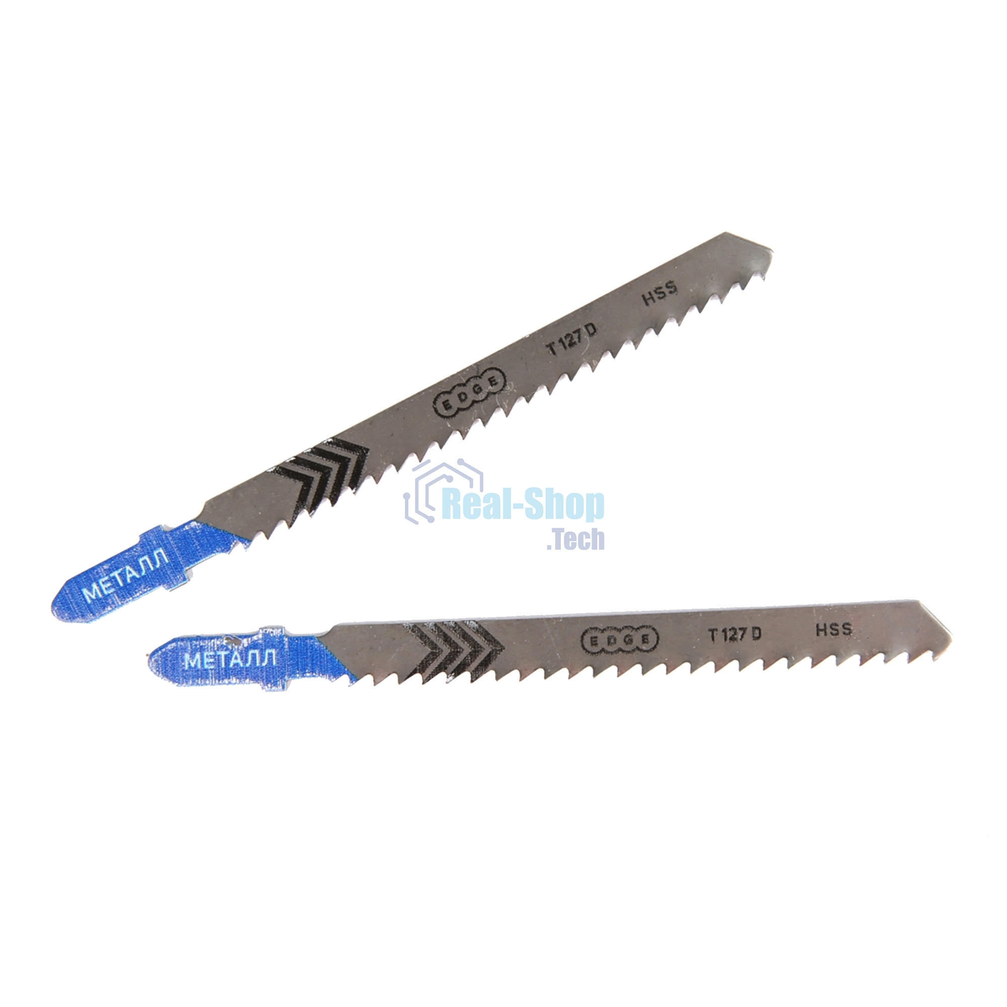 Пилка для лобзика EDGE by PATRIOT T127D по алюминию, 2шт в блистере