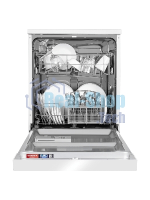 Посудомоечная машина Maunfeld MWF60120W, белый, 59.5 см, 12 компл., сушка конденсационная, 49 дБ, класс A++