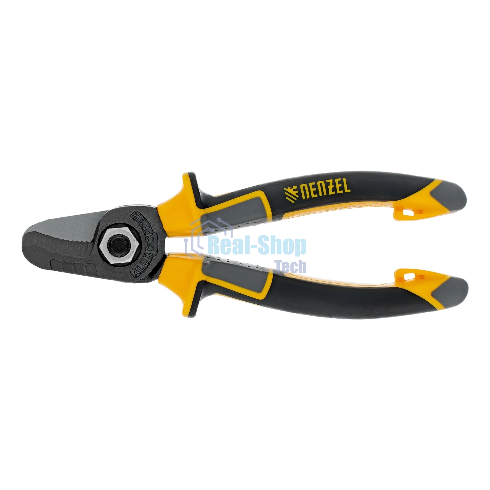 Кабелерез Denzel 160 мм, трехкомпонентные рукоятки