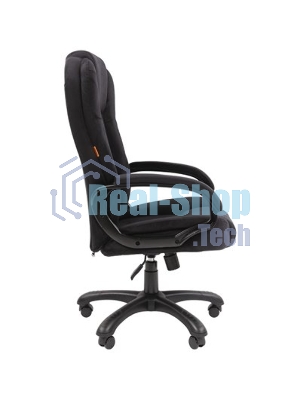 Кресло Chairman Home 600 черный, ткань, 120 кг