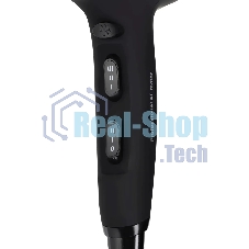 Фен Vitek VT-8222 черный/серебристый, 2200 Вт, ионизация