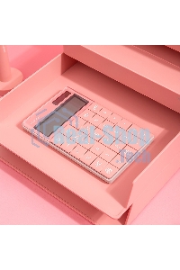 Калькулятор настольный Deli Nusign ENS041pink розовый 12-разр.