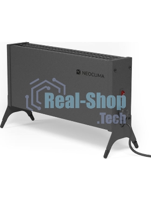 Конвектор Neoclima Nano 1000B черный, 1000 Вт, 15 м2, термостат