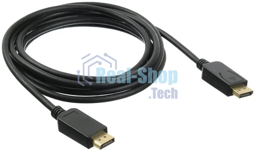 Кабель KingPrice KP-DP-v1.1-1.5m DisplayPort (m) DisplayPort (m) 1.5м черный