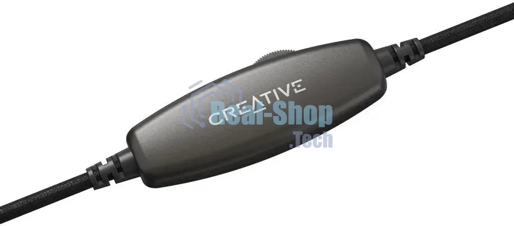 Гарнитура проводная с микрофоном Creative HS-230 черный 2м накладные оголовье (51EF1110AA000)