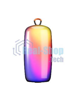 Колонка портативная Ural Молния Огонь черный/оранжевый 35W 1.1 BT/3.5Jack/USB-C 10м 2200mAh (без.бат)