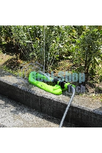 Дождеватель-разбрызгиватель осциллирующий веерный Deli DL581303 17 латунных сопел, площадь орошения до 350кв.м, плавная регулировка расстояния распыления, диаметр шланга 3/4