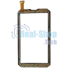 Сенсорное стекло (тачскрин) для Prestigio Muze 4667 3G, черное
