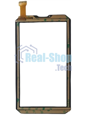 Сенсорное стекло (тачскрин) для Prestigio Muze 4667 3G, черное