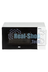 Микроволновая печь JVC JK-MW123M белый, 20 л, 700 Вт, переключатели - поворотный механизм