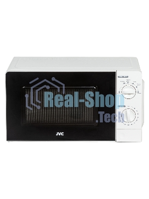 Микроволновая печь JVC JK-MW123M белый, 20 л, 700 Вт, переключатели - поворотный механизм