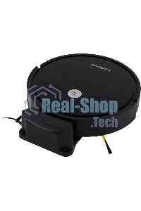 Робот-пылесос Starwind SRV5550 черный, 15 Вт, 2000 мА·ч Li-Ion, уборка влажная/сухая, пылесборник контейнер 0.3 л