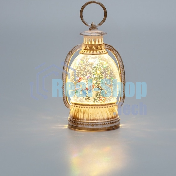 Светильник декоративный (фигура) Neon-night Фонарик с эффектом снегопада и подсветкой