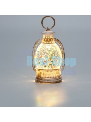 Светильник декоративный (фигура) Neon-night Фонарик с эффектом снегопада и подсветкой