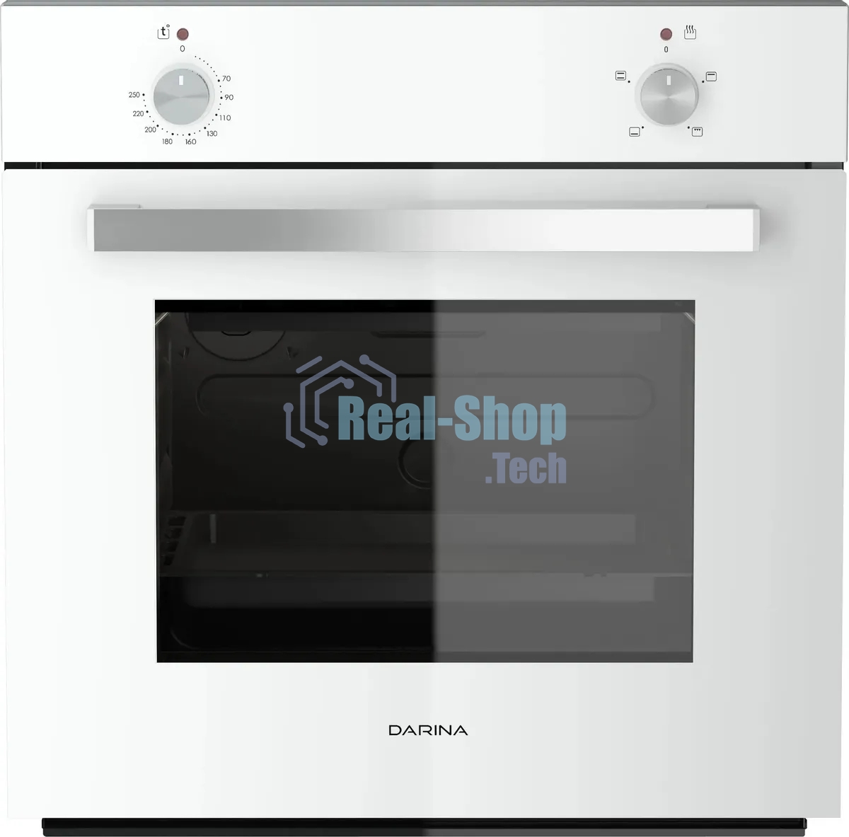 Духовой шкаф электрический Darina BO 1700 W белый, встраиваемый
