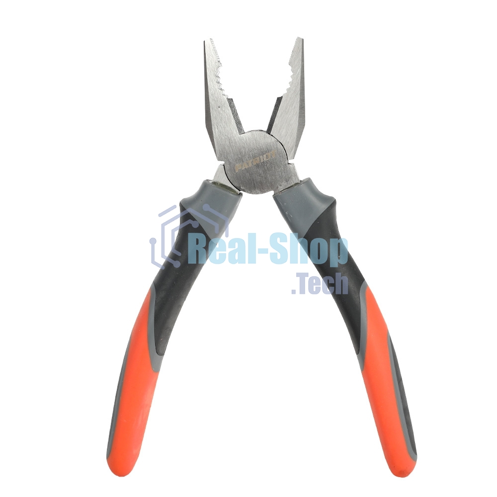 Пассатижи PATRIOT CPP-200N, трехкомпонентная рукоятка, 200мм