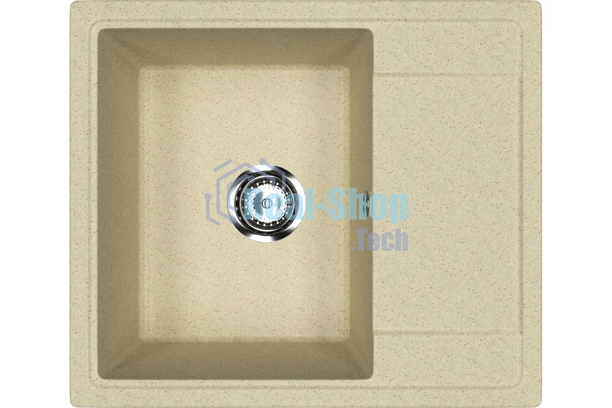 Кухонная мойка Practik PR-M 575-002 слоновая кость