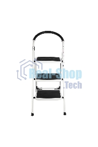 Стремянка стальная трехступенчатая Deli DL509013 макс.высота 670мм, до 150кг, ступени 360x270мм