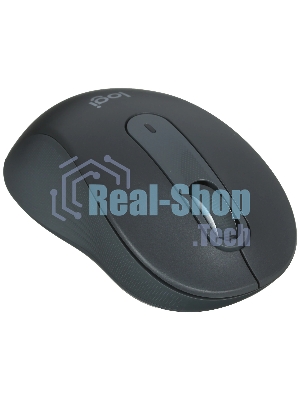 Мышь беспроводная Logitech Signature M650 графитовый, 4000 dpi, радиоканал, Bluetooth, USB, кнопки - 5