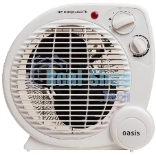 Тепловентилятор Oasis SP-20R белый, 2000 Вт, 20 м2