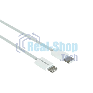 Кабель MORE CHOICE (4620202550408) K73i USB 3.0A PD 20W для Lighting 8-pin Type-C - нейлон 1м белый