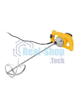 Миксер строительный Denzel EM-1-1200, 1200 Вт, 0-680 об/мин